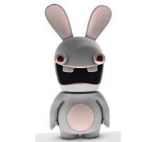 Raving Rabbids - Screaming Rabbid Resin Bobble Head 9.5 inches